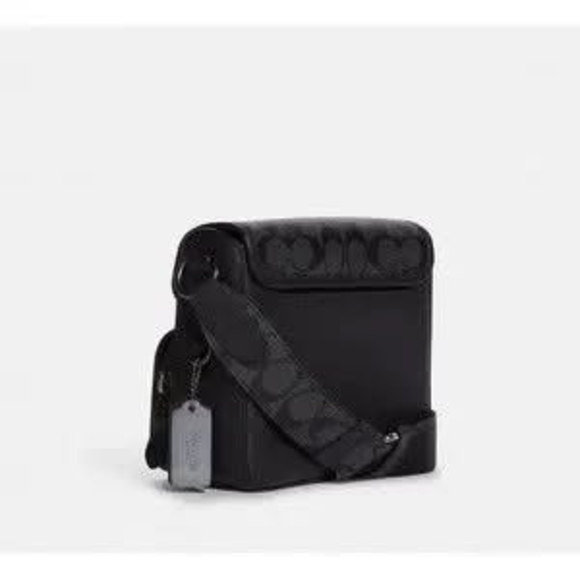 Coach Handbags - Black Coach Men's Crossbody Bag